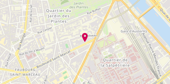 Plan de Ab-Sports, 16 Boulevard Saint-Marcel, 75005 Paris