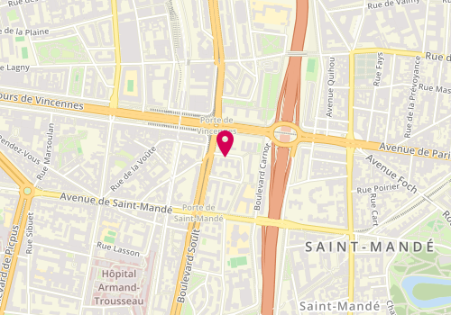 Plan de France Archerie, 6 Rue Fernand Foureau, 75012 Paris