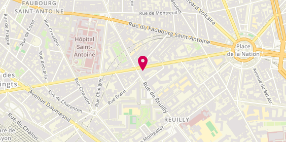 Plan de Cyclable, 120 Boulevard Diderot, 75012 Paris