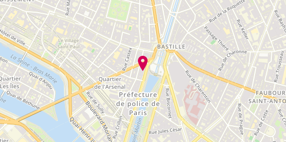 Plan de Nomades - Roller Location - Jeux de Role, 37 Boulevard Bourdon, 75004 Paris