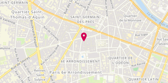 Plan de John Woodbridge Makers, 8 Rue des Canettes, 75006 Paris