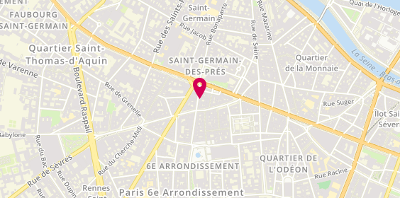 Plan de Lululemon Athletica, 47 Rue Bonaparte, 75006 Paris