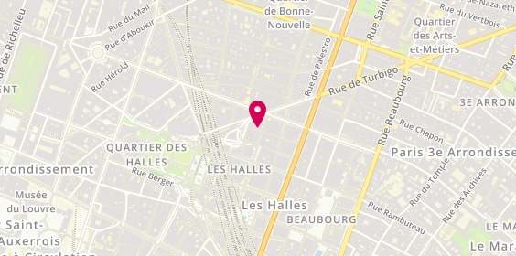 Plan de Oqium, 19 Rue Pierre Lescot, 75001 Paris
