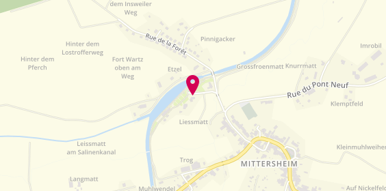 Plan de Canal Evasion, 3 Port, 57930 Mittersheim