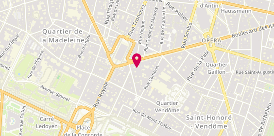 Plan de Decathlon, 23 Boulevard de la Madeleine, 75001 Paris