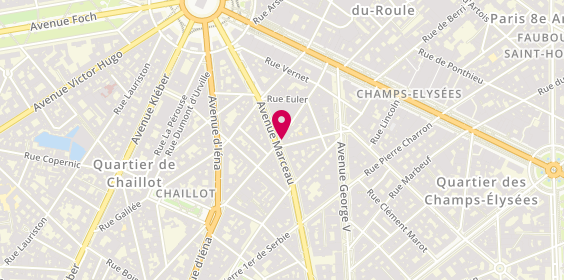 Plan de UsGolf Megastore - Paris, 56 avenue Marceau, 75008 Paris