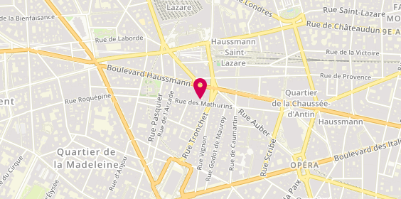 Plan de I-Run, 32 Rue des Mathurins, 75008 Paris