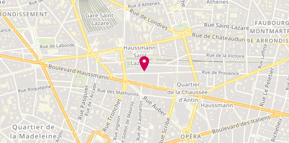 Plan de Citadium, 50 Rue de Caumartin, 75009 Paris