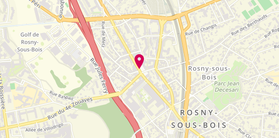 Plan de Go Sport Rosny 2, Centre Commercial Rosny 2 2 Avenue General de Gaulle, 93110 Rosny-sous-Bois