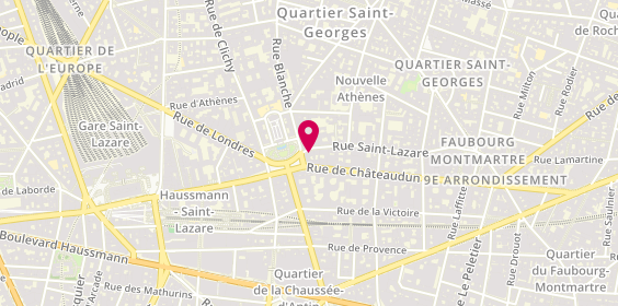 Plan de Foot Locker, Gare Paris Saint Lazare Centre C Gare Saint Lazare, 75008 Paris