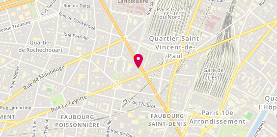 Plan de Vélo Yellow, 103 Boulevard de Magenta, 75010 Paris