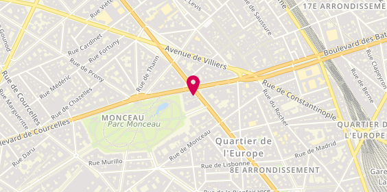 Plan de Km 42 The Running Store, 119 Boulevard Malesherbes, 75008 Paris