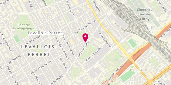 Plan de Cossia cycles, 85 Rue Jean Jaurès, 92300 Levallois-Perret