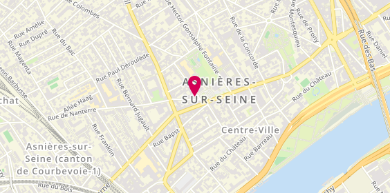 Plan de L'Echappée Belle, 71 Rue de Nanterre, 92600 Asnières-sur-Seine