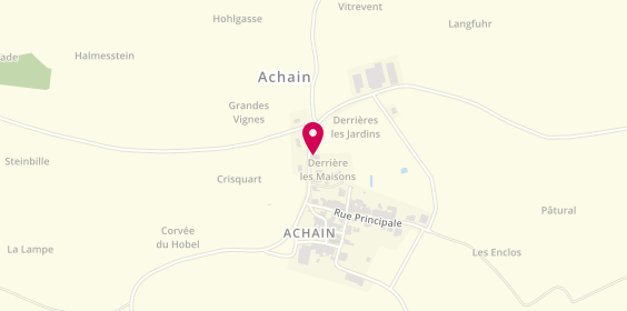 Plan de Chapiteaux Rosier, 23 Route de Morhange, 57340 Achain