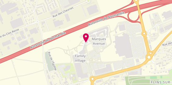 Plan de Puma Factory Outlet, Zone Aménagement du Trait d'Union Marques Avenue
A13, 78410 Aubergenville