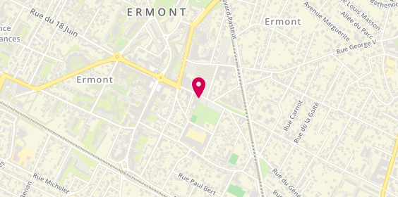 Plan de Ecosport Tennis - Ermont, 22 Rue de la République, 95120 Ermont