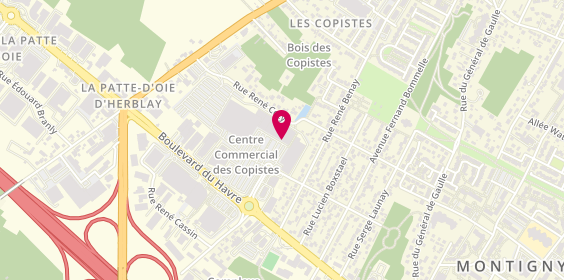 Plan de Courir, Rue Rene Coty Zone Aménagement des Copistes, 95220 Herblay-sur-Seine