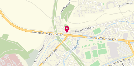Plan de Smash & Run, 106 avenue du Maréchal Foch, 27000 Évreux