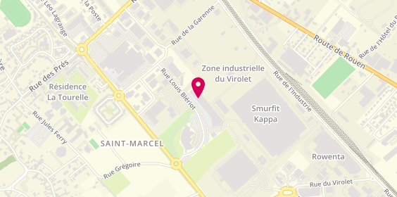 Plan de Inter Sports, Zone de la Grande Garenne
6 Rue Louis Blériot, 27950 Saint-Marcel
