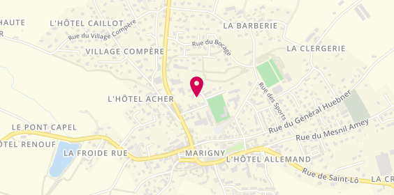 Plan de L'Ateliermoto50570, 7C Rue des Alleux, 50570 Marigny-le-Lozon