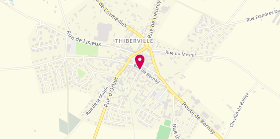 Plan de Cycles Bruno Thouroude, 28 Rue de Bernay, 27230 Thiberville