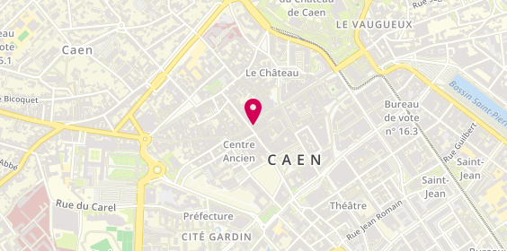 Plan de Foot Locker, 121 Rue Saint-Pierre, 14000 Caen