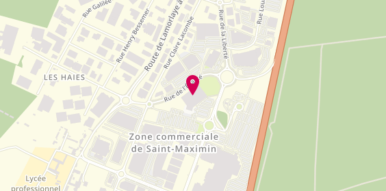 Plan de Decathlon, Rue des Montagnards, 60740 Saint-Maximin