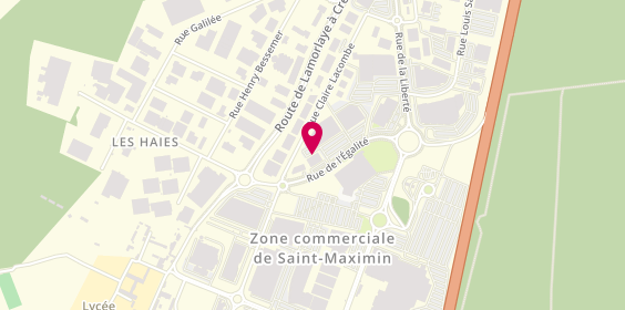 Plan de Roues'lib, 215 Rue de l'Égalité, 60740 Saint-Maximin