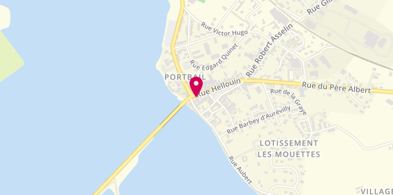 Plan de Portbail Plaisance, 6 place Edmond Laquaine, 50580 Port-Bail-sur-Mer