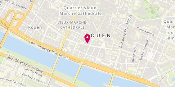 Plan de OXBOW Rouen, 68 Rue du Général Leclerc, 76000 Rouen