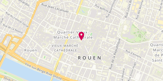 Plan de Decathlon, 66 Rue des Carmes, 76000 Rouen