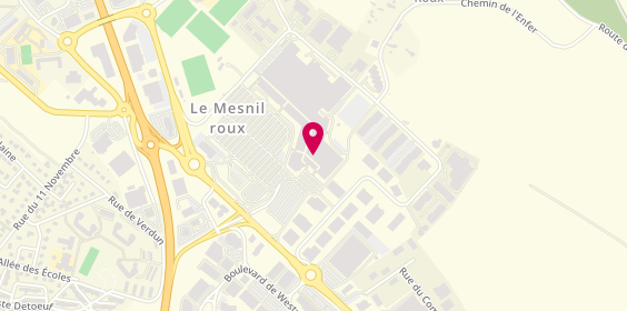 Plan de Jd Sports, Centre Commercial Carrefour du Mesnil Roux, 76360 Barentin