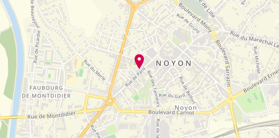 Plan de Noyon Chasse Tir, 26 Rue de Paris, 60400 Noyon