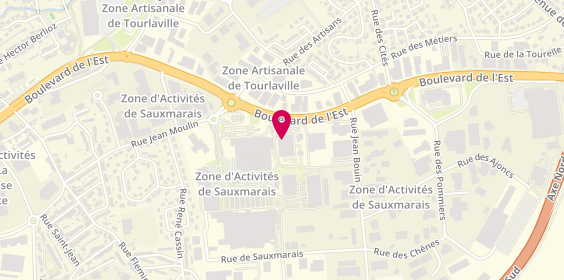 Plan de Intersport, 644 Boulevard de l'Est, 50110 Cherbourg-en-Cotentin