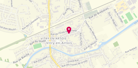 Plan de Cycles Stienne Corenflos, 25 Rue de Douai, 62490 Vitry-en-Artois