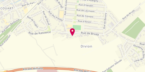 Plan de Cébé Diffusion, 84 Rue de Bruay, 62470 Calonne-Ricouart