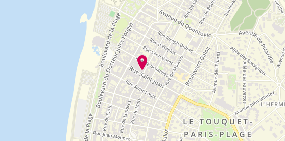 Plan de Sports Phil, 56 Rue de Londres, 62520 Le Touquet-Paris-Plage