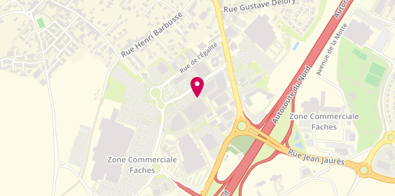 Plan de Intersport, Centre Commercial Auchan, 59155 Faches-Thumesnil