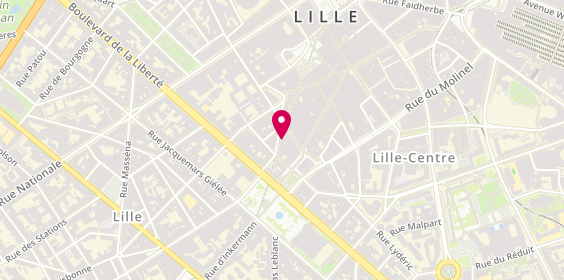 Plan de Mobilityurban Lille - Magasin Vente réparation trottinette électrique, 5 Rue Georges Maertens, 59800 Lille