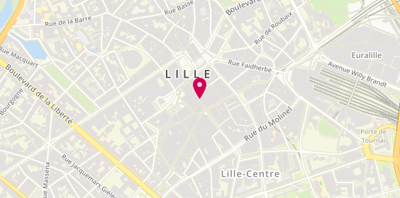 Plan de Nike, 21 Rue Neuve, 59800 Lille
