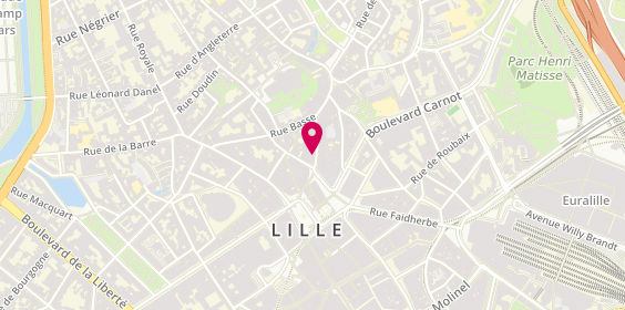 Plan de Lacoste, 11 Rue de la Grande Chaussée, 59000 Lille