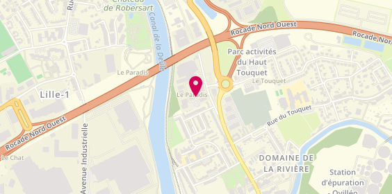 Plan de Guibole et Guidon, 1 Rue de Wambrechies, 59520 Marquette-lez-Lille